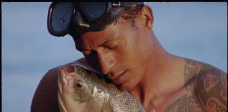 Jonathas de Andrade, O Peixe [The Fish], 2016. Video still. Courtesy of the artist