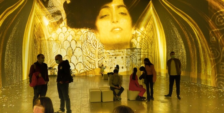 Klimt Inmersiva, prod. Madrid Artes Digitales, Matadero, Madrid 2022