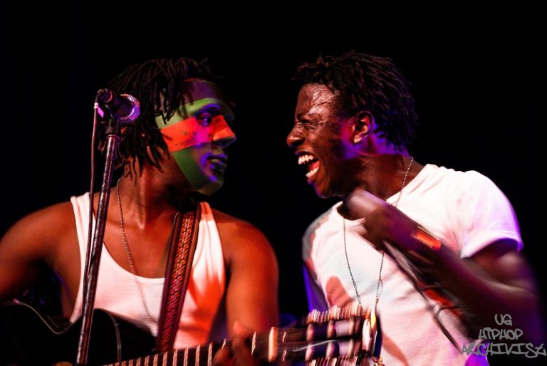 La Sarabi Band in concerto. Photo courtesy Bayimba Foundation