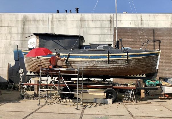La barca che ospita il PiMu – Piraat Museum ad Amsterdam