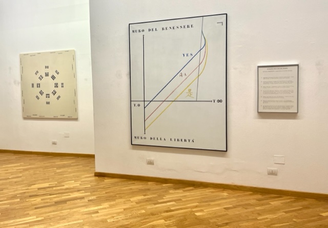Le stanze delle predizioni, installation view at Archivio Agnetti, Milano 2022. Credits Guido Barbato. Courtesy Archivio Agnetti