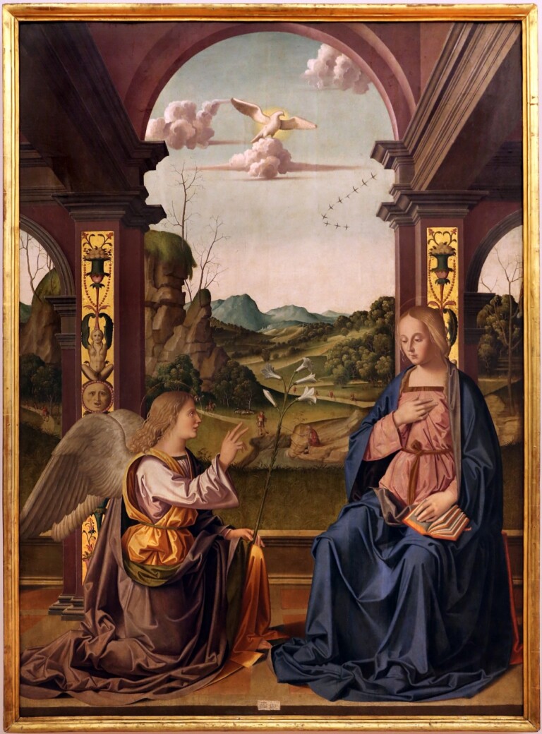 Marco Palmezzano, Annunciazione. Musei San Domenico