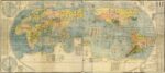 Matteo Ricci, Kūnyú Wànguó Quàntú, (Mappa dei diecimila paesi del mondo), 1602. Sendai, Giappone, Tohoku University Library, Kano Collection, 169 x 188 cm