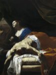 Mattia Preti, Giuditta consegna la testa di Oloferne alla fantesca, ante 1659, olio su tela, cm 186x143. Napoli, Museo e Real Bosco di Capodimonte
