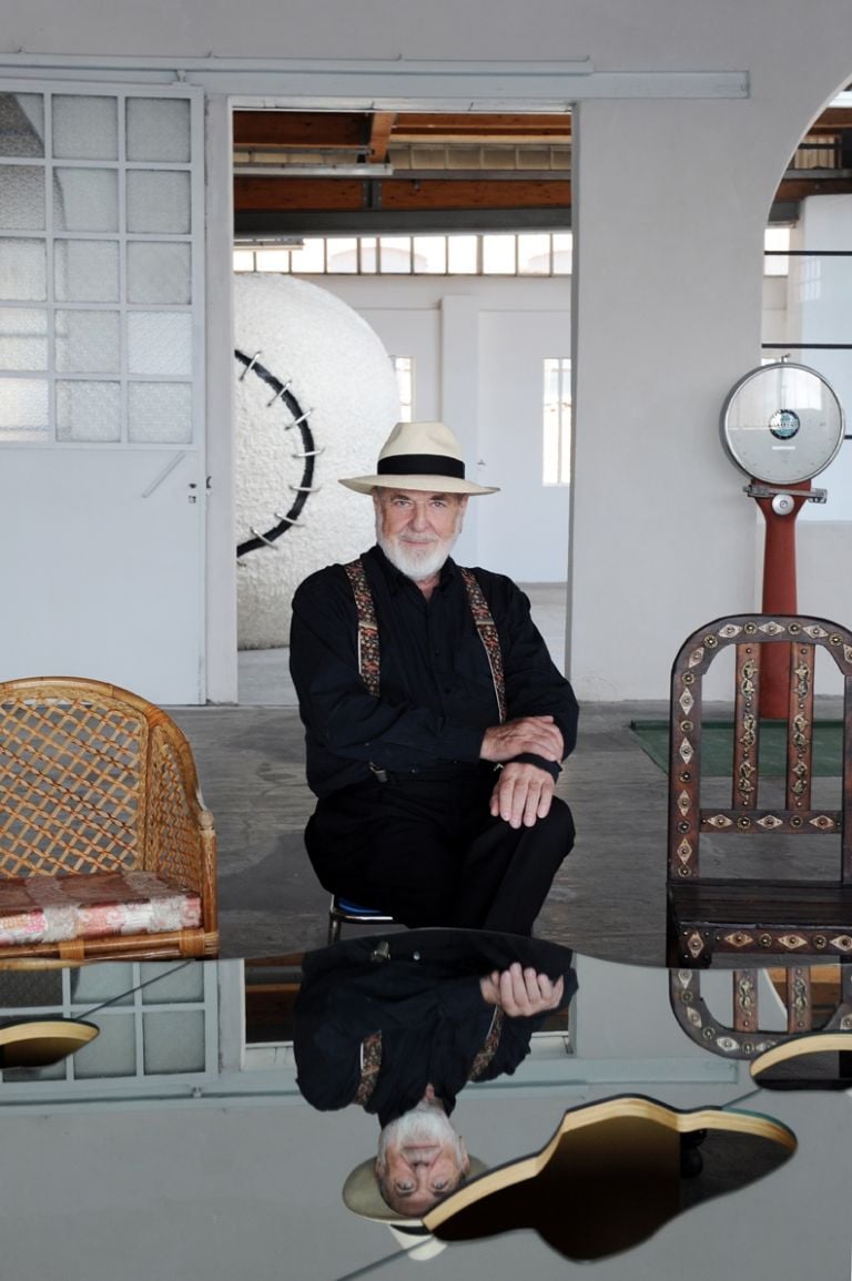 Michelangelo Pistoletto. Photo Pierluigi Di Pietro