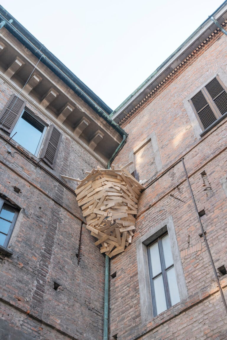 Nest Tadashi Kawamata, Palazzo di Brera_ph. Paolo Riolzi