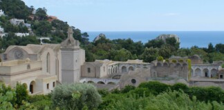 Norberto Chavez Tapia, View of Certosa di San Giacomo from the Northwest, fonte Wikipedia, CC BY SA 2.0