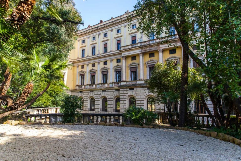 Palazzo Brancaccio visto dal parco