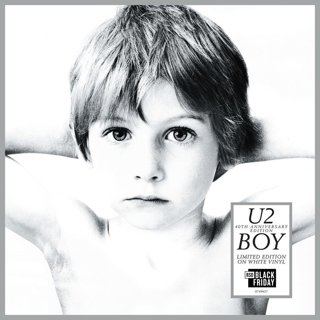 Peter Rowen sulla copertina di _Boy_ (1980) degli U2