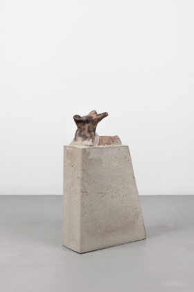 Roberto Alfano, Cucciolo di cane, 69x44x16 cm. Courtesy ArtNoble Gallery. Photo credit Michela Pedranti
