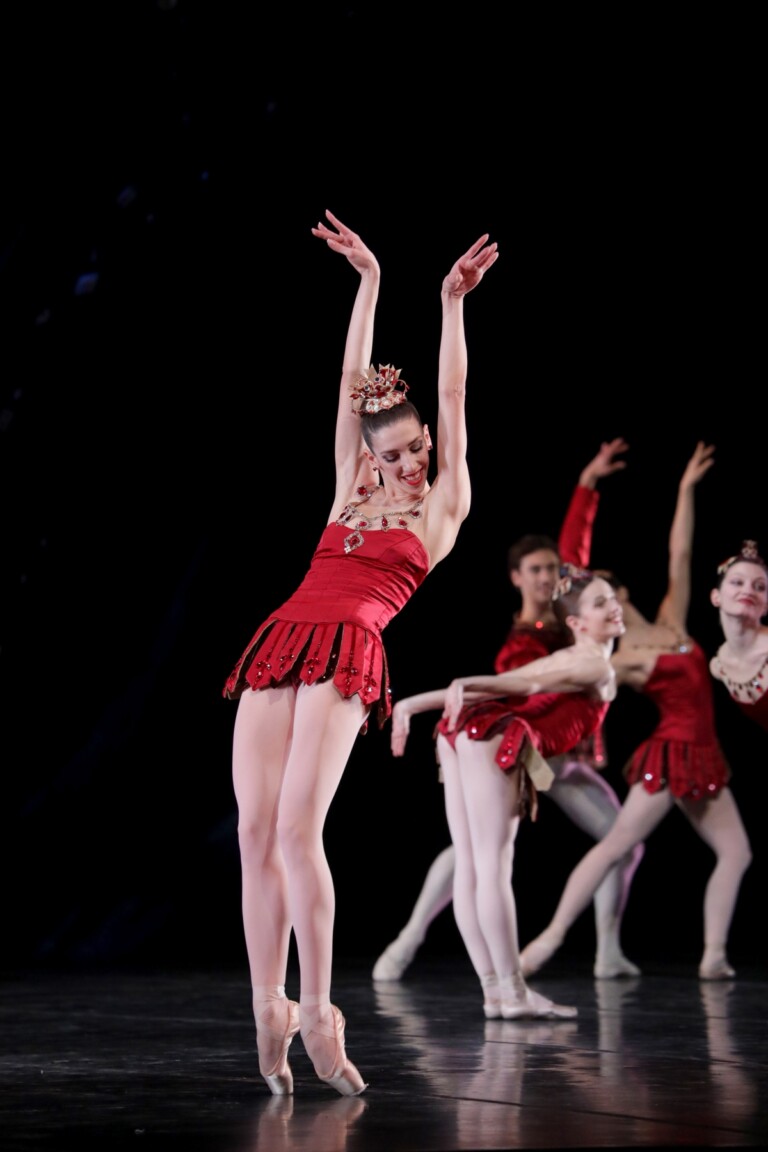 Rubies, coreografia George Balanchine ļ The George Balanchine Trust. Photo Brescia e Amisano ļ Teatro alla Scala. Maria Celeste Losa