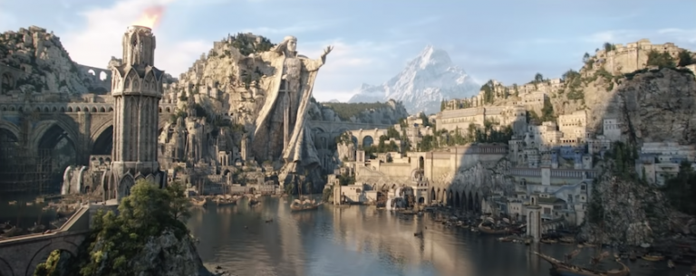 Immagine tratta dal trailer de Il Signore degli Anelli: Gli Anelli del Potere - Amazon Prime