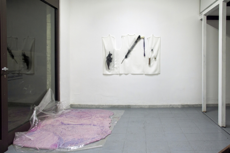 Tanja Hamester. Gesture Objects. Exhibition view at Voga, Bari 2022