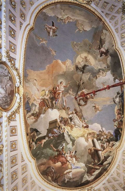 Tiepolo, L'Apoteosi della Monarchia Spagnola