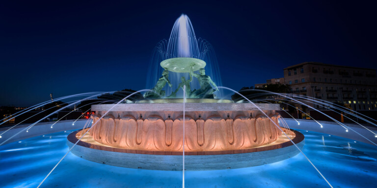 Triton Fountain, Valletta