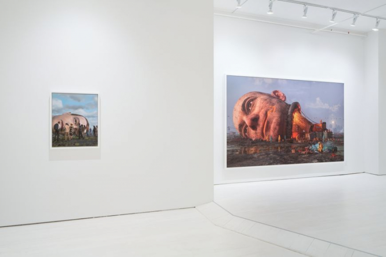 Uncertain Future, Installation View via Jack Hanley Gallery