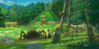 Uno dei bozzetti del parco divertimenti dello Studio Ghibli