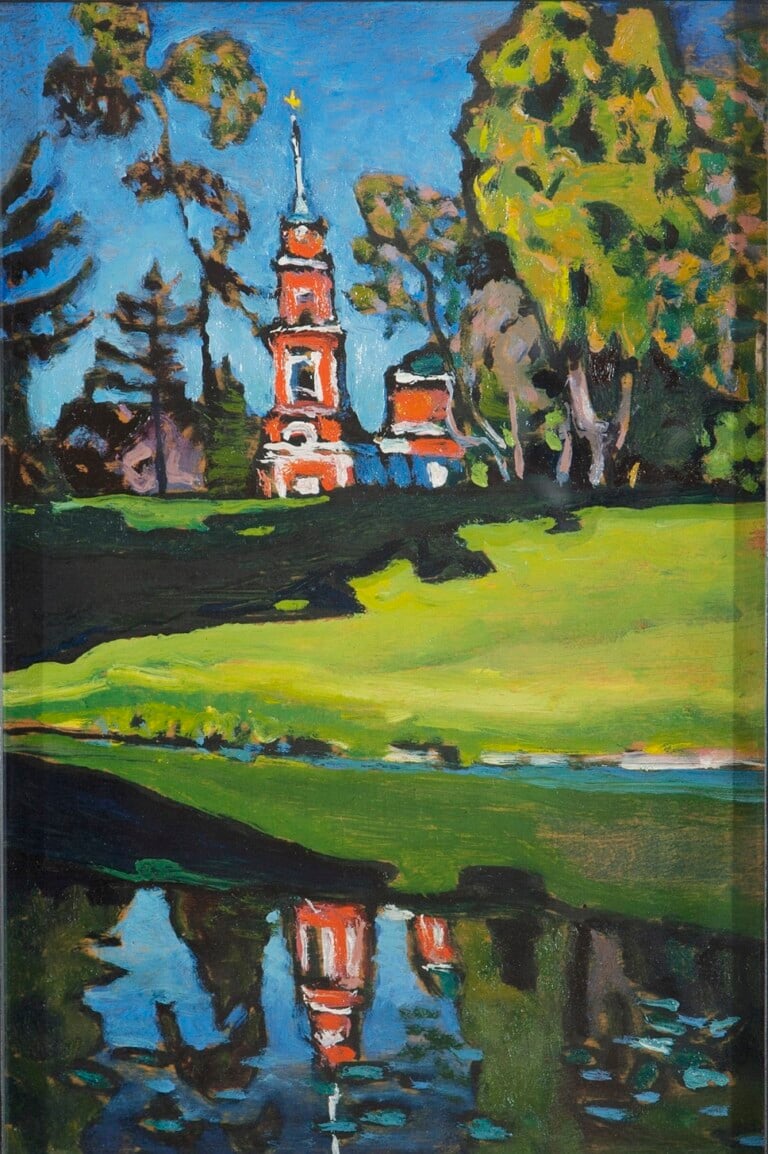 Vasilij Kandinskij, Chiesa rossa, 1901-03. San Pietroburgo, Museo di Stato Russo