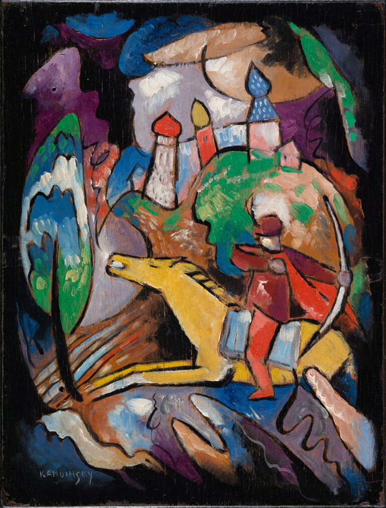 Vasilij Kandinskij, Rider, 1909-10. Collezione privata, Vienna