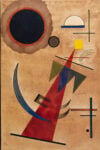 Vasilij Kandinskij, Rot in Spitzform, 1925. Mart, Museo di arte moderna e contemporanea di Trento e Rovereto, Collezione L.F.