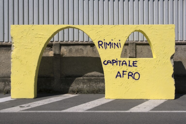 Invernomuto Rimini Capitale Afro, 2021 Courtesy of the artists and Museo del Novecento, Milano