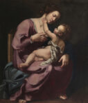 Artemisia Gentileschi, Madonna col bambino, anni '30 del XVII sec. Courtesy Casa d'Aste Babuino, Roma