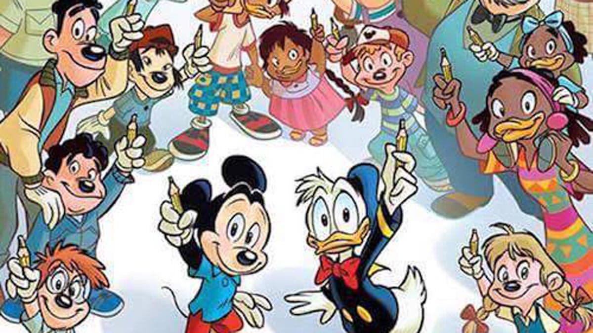 Topolino: la copertina del numero 3089 di Topolino dedicata a Charlie Hebdo