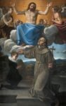 Annibale Carracci e bottega, San Diego de Alcalá intercede per Diego Enríquez de Herrera, 1606 ca.. Roma, Chiesa Santa Maria in Monserrato degli Spagnoli
