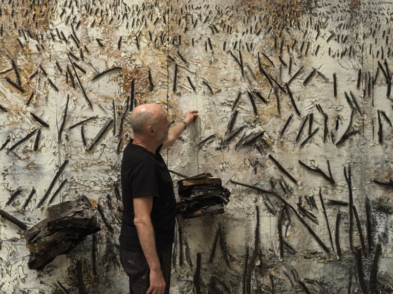 Anselm Kiefer. Photo credit Georges Poncet