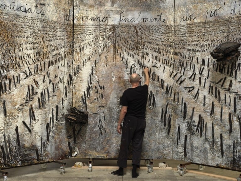 Anselm Kiefer. Photo credit Georges Poncet