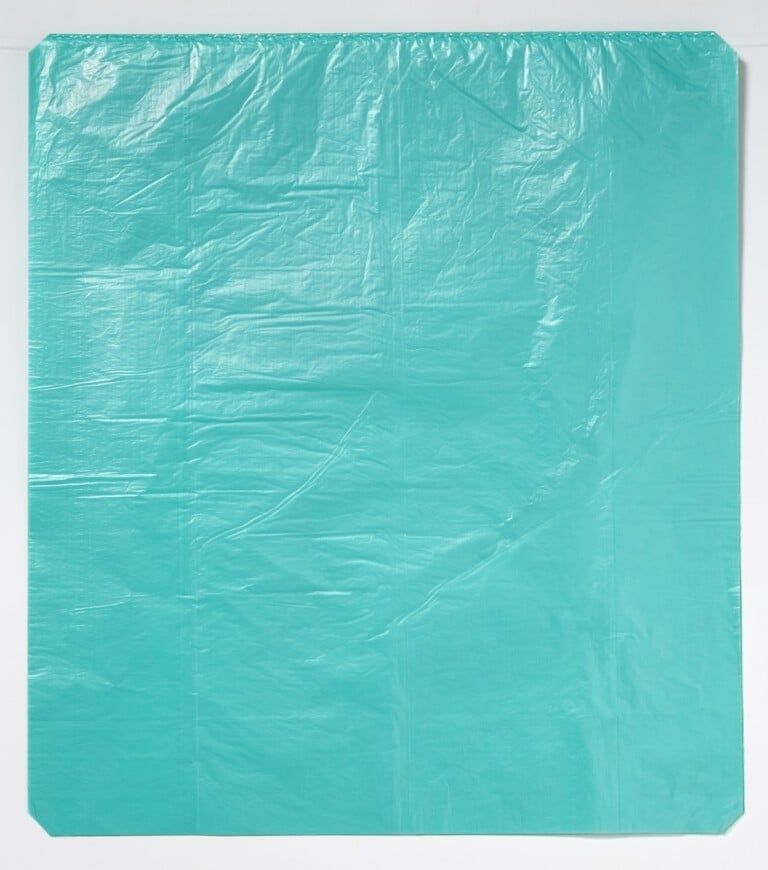 Antonio Scaccabarozzi, Banchisa 32, 2004, fogli di polietilene, 45x40 cm. Collezione privata