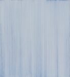 Antonio Scaccabarozzi, Velature di bianco su fondo nero, 2006, olio su tela, 55x50 cm. Collezione privata