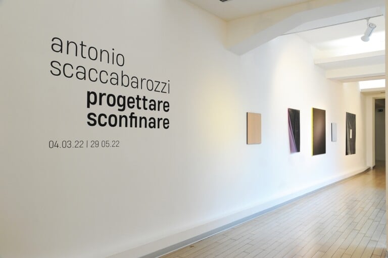Antonio Scaccabarozzi. Progettare Sconfinare. Exhibition view at Museo del Novecento, Milano 2022. Photo Mimmo Capurso. Courtesy Archivio Antonio Scaccabarozzi