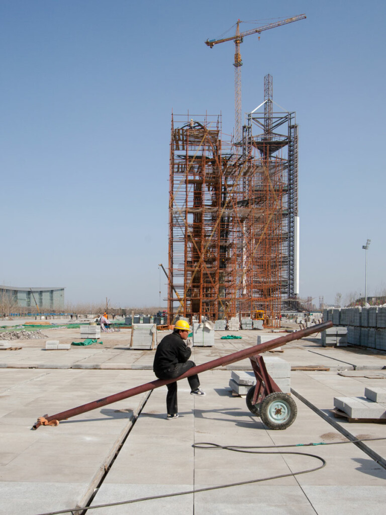 Aurelien Chen, dalla serie Sul cantiere del sito olimpico, 2008 © Aurelien Chen