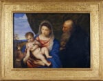 Tiziano, Madonna delle rose, crediti Uffizi