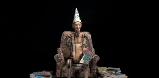 Bertozzi & Casoni, Pinocchio, 2020, ceramica policroma. Collezione Franco Stefani