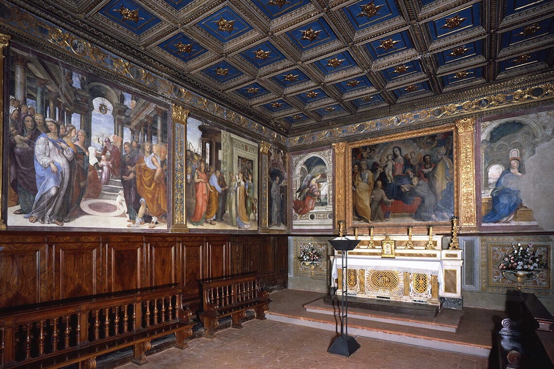 Cappella superiore dell'Oratorio di San Bernardino a Siena