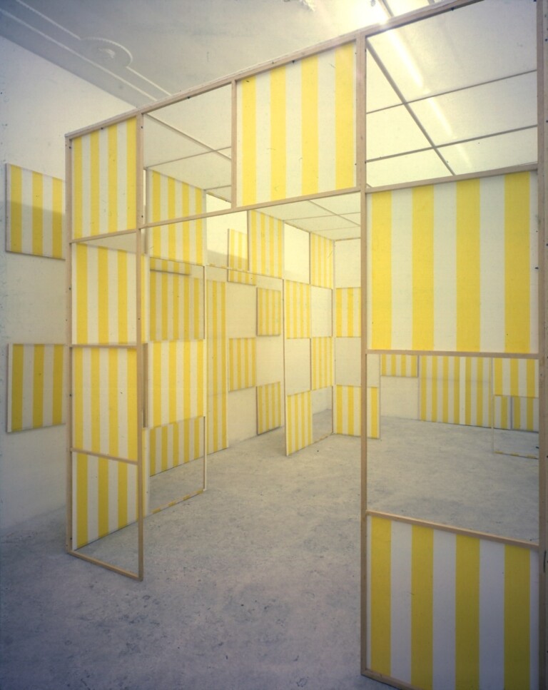 Daniel Buren, Alcune pitture riunite alla Galleria Ugo Ferranti dal 30 marzo 1985