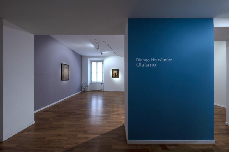 Diango Hernández. Olaísmo. Exhibition view at FL Gallery _ Wizard, Milano 2022
