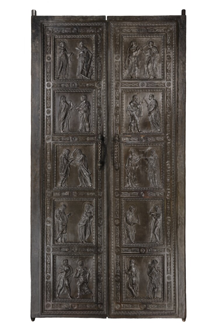 Donatello, Battenti della Porta dei Martiri, 1440-42 ca.. Firenze, Basilica di San Lorenzo, Sagrestia Vecchia. Opera Medicea Laurenziana. Photo Bruno Bruchi