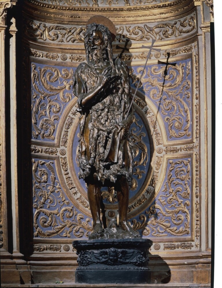 Donatello, San Giovanni Battista, 1455 ca. 1457 – 1465. Siena, Cattedrale di Santa Maria Assunta, Cappella del Battista © Opera della Metropolitana. Photo Bruno Bruchi