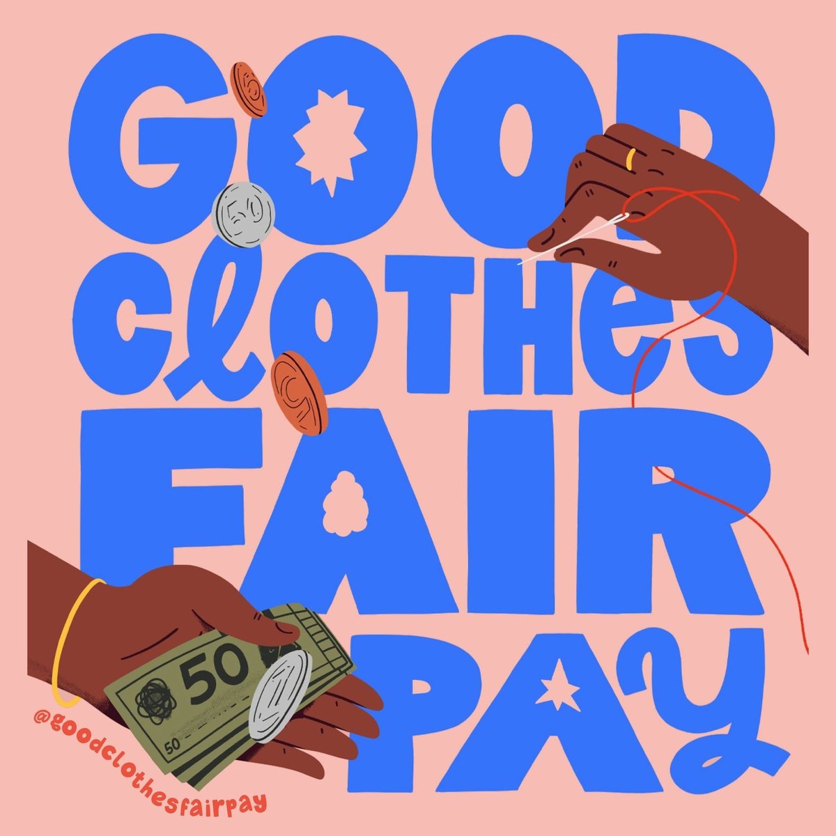 Fashion revolution Italia campagna #GoodClothesFairPay