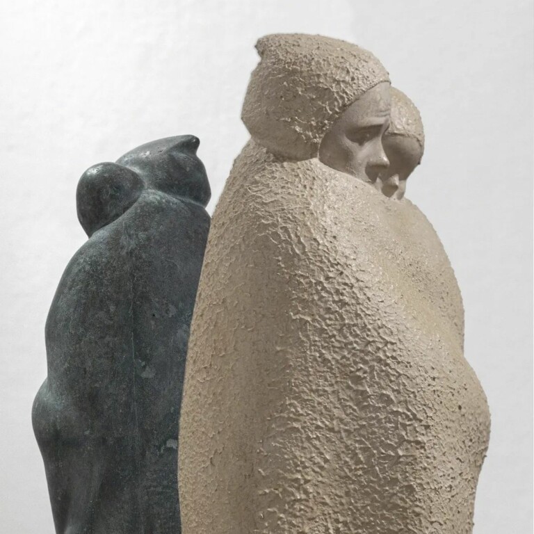 Francesco Ciusa, Sacco d'orbace, 1922-23, stucco a marmo. Spazio Ilisso, foto Nelly Dietzel