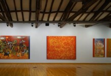 Gastone Biggi. Il canto sospeso della pittura. Exhibition view at Palazzo di Città, Cagliari 2022. Photo Giorgio Marturana