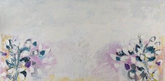 Giancarlo Limoni, Le nevi dell’anno, 2022, olio su tela, 200x300 cm