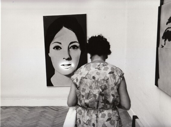 Giuseppe Loy, Biennale di Venezia, 1966. Courtesy Fondazione Loy