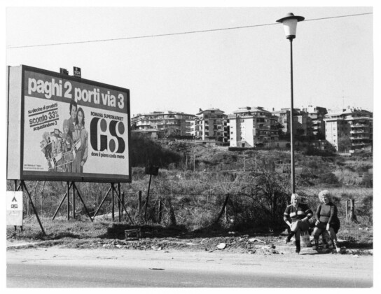 Giuseppe Loy, Roma, Viale di Tor di Quinto, 1980