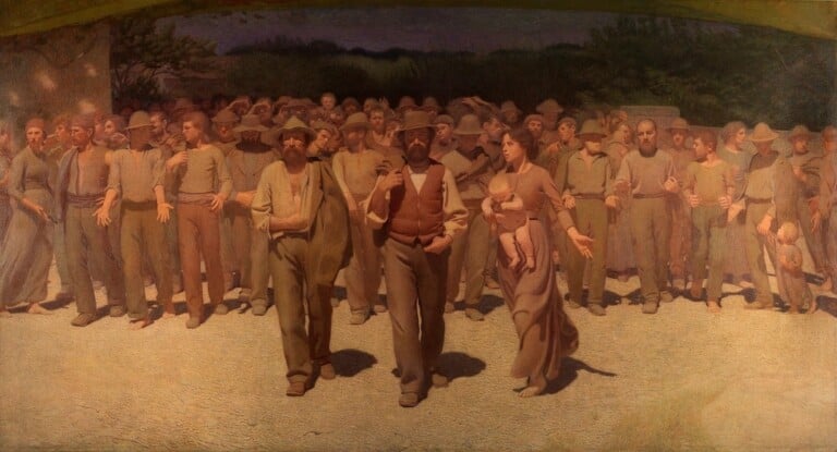 Il Quarto Stato di Pellizza da Volpedo arriva alla GAM di Milano: uno sguardo in anteprima