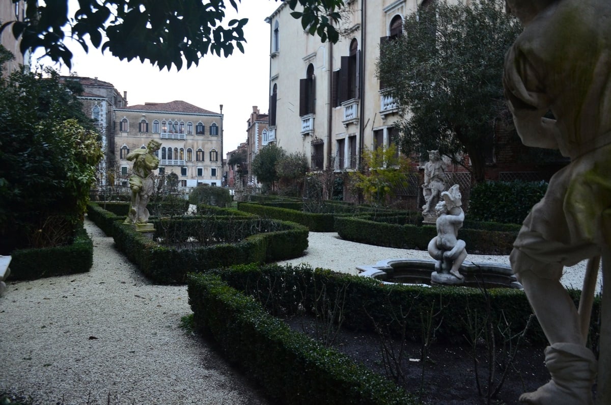 Il giardino di Palazzo Malipiero Bernabò a Venezia