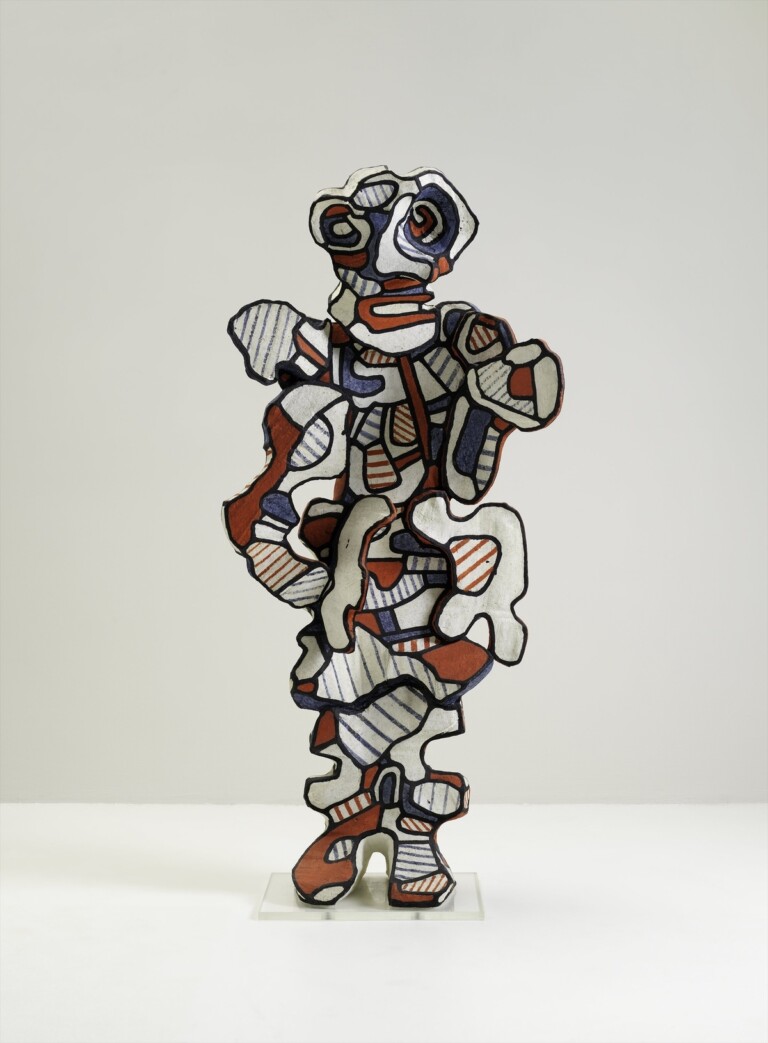 Jean Dubuffet, Bidon l'Esbroufe, 11 dicembre 1967, resina di poliestere e pittura vinilica, 167 x 76,2 x 40 cm. Solomon R. Guggenheim Museum, New York © Jean Dubuffet, VEGAP, Bilbao, 2022